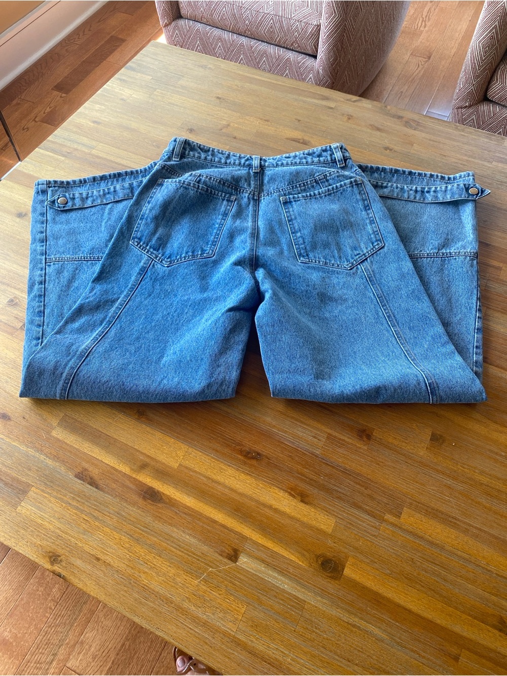 Steve Madden AUSTIN JEAN BLUE HEATHER Sz 24. NWOT - Picture 8 of 9